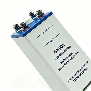 KPL900 KL900P แบตเตอรี่อัลคาไลน์นิกเกิลแคดเมียม (NiCd) แบบชาร์จไฟได้1.2โวลต์ GN900 900AH IEC60623พลังงานสำรอง - Product Image 4