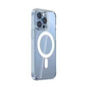 Mejor Precio al por Mayor para Fundas de Teléfono Móvil con Carga Inalámbrica Magnética Transparente de TPU + Acrílico para <span class=keywords><strong>iPhone</strong></span> X, <span class=keywords><strong>11</strong></span>, 13, 14, 15, 16 Plus, 17 <span class=keywords><strong>Pro</strong></span> <span class=keywords><strong>Max</strong></span> - Product Image 2