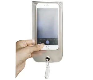 حقيبة هاتف محمولة مضادة للكاميرا من دون صور من مادة PVC مخصصة لإعادة الاستخدام
