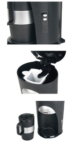 Cafetera de Goteo Portátil Multifuncional Profesional Homezest CM-901, Cafetera Individual de 1 Taza, Mini Cafetera - Product Image 3