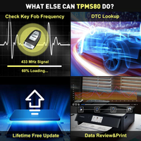 Nuevo Escáner de Diagnóstico TPMS80 Obd2 CGSULIT, Herramienta de Programación y Diagnóstico TPMS para Verificar la Presión de los Neumáticos del Automóvil