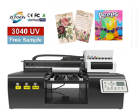 Impresora UV Digital A3 3040 de Alta Calidad para PVC, Plástico, Cobre, Tarjetas de Identificación, Placas de Identificación y Logotipos Comerciales