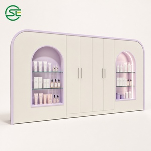 Vitrina de exhibición de productos para el cuidado de la piel, diseño personalizado, muebles para tiendas de belleza, estanterías de exhibición para tiendas minoristas de maquillaje y cosméticos - Product Image 2