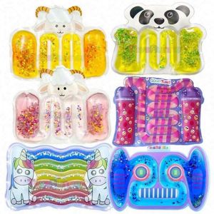 Autism Toys Sensory Tube Glitter and Beads With Water Stress Relief Pvc <b>Squishy</b> Tubes Treasure Chest Prizes Goodie Sensory Tube - Product Image 2