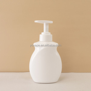 Европейский Уникальный дизайн распределяя body wash 300ml 10 oz 10 oz шампунь гель для душа для волос Белый лосьон насос спрей для пластиковых бутылок - Product Image 5