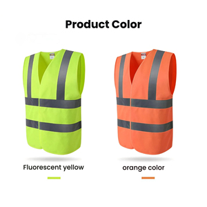 Áo khoác phản quang chống thấm nước, thoáng khí, đạt tiêu chuẩn ANSI Class 2, chất liệu polyester, độ phản quang cao dành cho ngành hậu cần, nhận đặt hàng OEM tùy chỉnh - Product Image 3