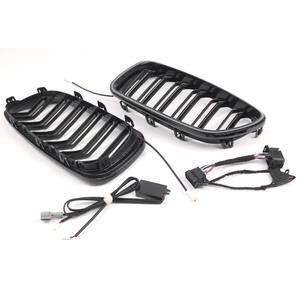Kit de Modificación de Parachoques Delantero de Plástico ABS con Rejilla Iluminada y Luces LED para BMW Serie 5 F10 F18 - Product Image 2