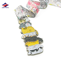 Shenzhen Longzhiyu 15 ans fabricant ont beaucoup de machine pour faire des médailles tocustom émail médaillon et médaille lanière