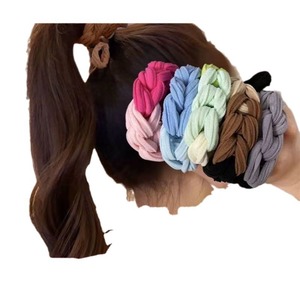 Nouvelle élastique à cheveux épaissie Dopamine 2024, élastique pour queue de cheval, élastique tressé, élastique à cheveux haute élasticité - Product Image 5