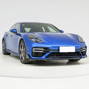 Spoiler avant en fibre de carbone pour Panamera Turbo S 2017-2023, déflecteur de pare-chocs inférieur, modification extérieure professionnelle - Product Image 4