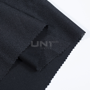 Tùy chỉnh 100% polyester đồng bằng dệt <span class=keywords><strong>interlining</strong></span> mạnh mẽ dính nóng chảy <span class=keywords><strong>interlining</strong></span> interfacing - Product Image 1