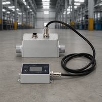 Contrôleur de débit de gaz pour aquaculture en laboratoire 10-1000L/min, capteur de débit thermique / débitmètre pour air, oxygène, azote