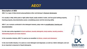 AEO-7/Cas 68439-50-9/Materias Primas para Detergentes, Alcohol Graso, Éter Polioxietileno AEO para Agente de Limpieza - Product Image 2
