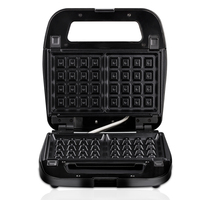 RAF marque 3in1 revêtement antiadhésif presse gril détachable petit déjeuner Sandwich Maker