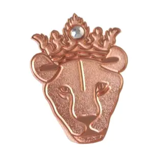 Badge de revers en métal moulé sous pression avec <span class=keywords><strong>logo</strong></span> d'aigle 3D personnalisé, de haute qualité, doré, fabriqué par Metal Craft Factory - Product Image 5