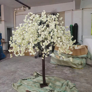 Spr lụa cây hoa hồng Banyan mộc lan nhà vườn trang trí đám cưới trong nhà anh đào hoa lớn cây nhân tạo - Product Image 1