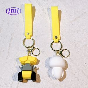 <span class=keywords><strong>Wall</strong></span>-<span class=keywords><strong>E</strong></span> 2025 llavero lindo <span class=keywords><strong>Eve</strong></span> figura Unisex bolso encanto regalo Robot accesorio dibujos animados Merch - Product Image 3