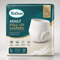 Erwachsenenwindeln für Unisex, Trockenpflege, weiche Oberfläche, hohe Saugfähigkeit, Einweg, 3D-Auslaufschutz, flauschig