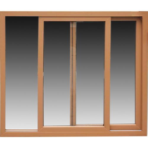 Tùy chỉnh khu dân cư Vinyl trượt Windows đôi cửa sổ Bão cho nhà với muỗi lưới - Product Image 2