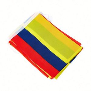 Custom Colombia Colombian Rectangle <b>Small</b> String Mini Flag Pennant Banner for Country Decorations - Product Image 2