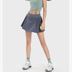 Falda de Tenis Mini Plisada para Mujer, con Bolsillos Laterales Grandes Ocultos, No Transparente, Transpirable, para Golf, Gimnasio, Uso Diario, Venta al Por Mayor - Product Image 4