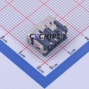 915-121A2028S10101 <b>USB</b> <b>Connector</b> SMD <b>Connector</b> ( <b>Connector</b> Type: Type-A )( Protocol Standard: <b>USB</b> 2.0 )( Gender: Female ) - Product Image 2