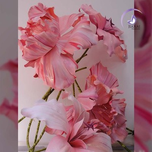 ขายดีทำด้วยมือเวลาทั้งหมดโฟม EVA Hawaiian Hibiscus <span class=keywords><strong>ดอก</strong></span>ไม้<span class=keywords><strong>ลาย</strong></span>สักพิมพ์ไม่ซ้ำใครเครื่องประดับแฟชั่นปีใหม่ - Product Image 2