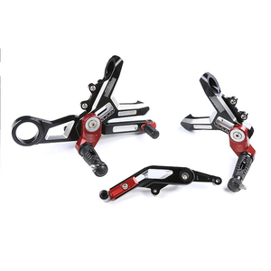 Pedane Regolabili di Alta Qualità in Fibra di Carbonio per <span class=keywords><strong>Moto</strong></span> BMW S1000RR S1000R - Product Image 4