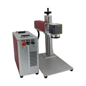 Hochpräzise und langlebige Laser gravur maschine Split Optical Hunst 100w 50w 30w 20w Faserlaser beschriftung maschine