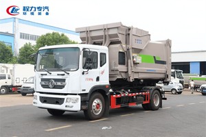 Camion de collecte des déchets à haute efficacité pour la collecte quotidienne des ordures dans les rues de la ville - Product Image 2