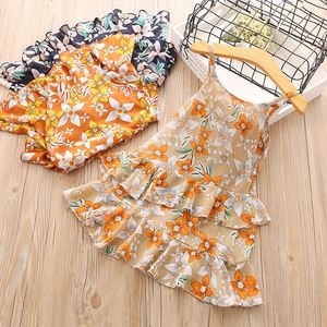 Nuevo Vestido de Verano para Niñas con Hermosos Diseños de Flores al Estilo Coreano de Aliexpress - Product Image 2