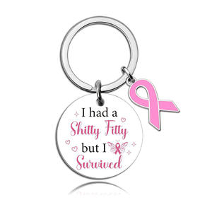 Uionen To My Daughter Porte-clés en acier inoxydable, cadeau motivant pour l'anniversaire de ma fille - Product Image 4