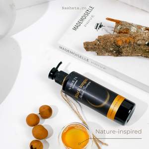 WANMAI29 Shampooing Liquide aux Graines de Longane Noire Formule Douce Anti-Démangeaisons pour Cuir Chevelu Sensible Lavage Quotidien 200ml - Product Image 3