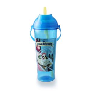850ml Children's Eco-Friendly <b>Drinking</b> <b>Bottle</b> with <b>Straw</b> and Lid - Product Image 3