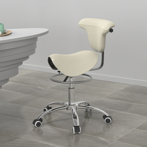 Modern Light Luxury Ergonomic Lift Chair Adjustable Rotating Beauty Bar Chair Saddle <b>Computer</b> Chair for Comfortable Riding - Product Image 6