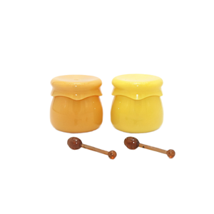 Contenedor de máscara de labios de tarro sellado lindo personalizado con una cuchara adjunta - Product Image 1