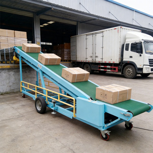 Tragbares Rollenfördersystem Container-Ladeförderband Dock-<span class=keywords><strong>Transfer</strong></span> Erweiterbares Fördersystem - Product Image 2