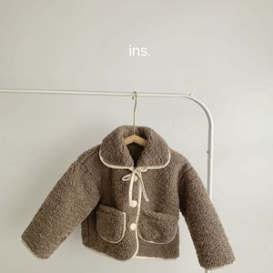 2021 autunno inverno all'ingrosso abbigliamento per bambini cappotti di <span class=keywords><strong>pelliccia</strong></span> per ragazze capispalla bambino abbigliamento per bambini vestito casual NX01A100 - Product Image 2