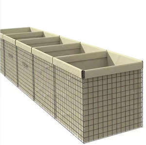 Cage <span class=keywords><strong>de</strong></span> gabion carrée soudée robuste, barrière <span class=keywords><strong>de</strong></span> sécurité anti-corrosion, longue durée <span class=keywords><strong>de</strong></span> vie, mur <span class=keywords><strong>de</strong></span> soutènement rempli <span class=keywords><strong>de</strong></span> <span class=keywords><strong>sable</strong></span> pour talus <span class=keywords><strong>de</strong></span> rivière - Product Image 4