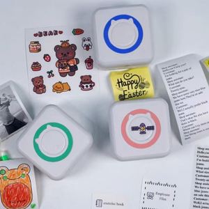 <span class=keywords><strong>Tik</strong></span> <span class=keywords><strong>Tok</strong></span> Imprimante Thermique Portable Mini Imprimante Papier Photo Poche BT 58mm Imprimante Thermique pour Mémo - Product Image 3