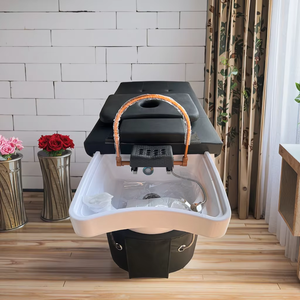 Wassertherapie-Friseursalon-Massageliege Pflege-Thailändisches Shampoo Japanisches Kopf-Spa-Bett - Product Image 5