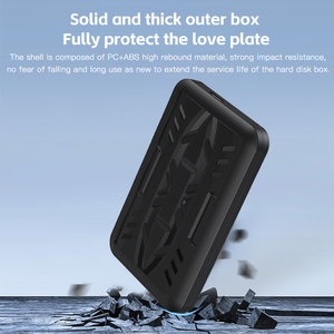 Mới đến bên ngoài HDD trường hợp ổ cứng hộp USB 3.0 Type-C 2.5 inch SATA 3.0 điện thoại di động HDD bao vây Hỗ trợ UASP cho PC máy tính xách tay - Product Image 5