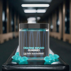 מבוגרים קריאטין למבוגרים קרם כושר סוכריות תמיכה <span class=keywords><strong>60</strong></span> כמוסות 120g חלבון 2 גומות למינון - Product Image 4