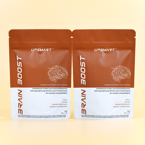 كيس بلاستيكي برباط واقي ذاتي الغلق من رقائق الألومنيوم غير لامع مطبوع مخصص قابل لإعادة الإغلاق - Product Image 3