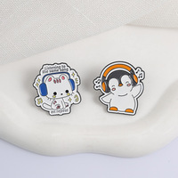 Mignon Chine Fabricant Populaire Anime Conception Drôle Briquet Balle Lame Épinglettes Pas Cher En Vrac Stocké Doux Émail Pin