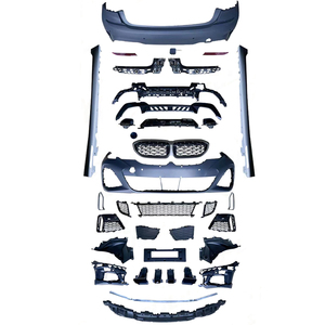 Pour <span class=keywords><strong>BMW</strong></span> Série 3 G20 2019-<span class=keywords><strong>2022</strong></span>, transformation en style M Tech (340i), comprenant capot, feux arrière, pare-chocs avant, ailes. - Product Image 1