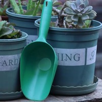Pelle à terre en résine plastique industrielle pour le jardinage, le creusement, la transplantation, le rempotage, utilisation pour les travaux de plantation à la maison et au jardin
