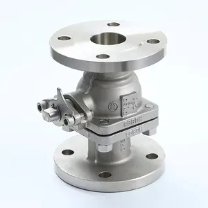 Ball Valve Flange Connection WCB Or Stainless Steel 304