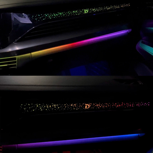 Luxury Symphony <b>Car</b> Ambient Light for Volkswagen Passat Interior LED Strip Acrylic Fiber Optic Lighting Kit Factory Sale - Product Image 5