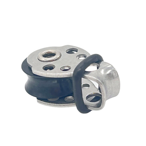 Paslanmaz Çelik 316 Denizcilik Halatı Mikro Tek Döngülü POM Kasnaklı Döner Makara 15mm Blok Arma Tekne Donanım Aksesuarları - Product Image 5